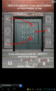 Solution of Level 11 (100 Doors)